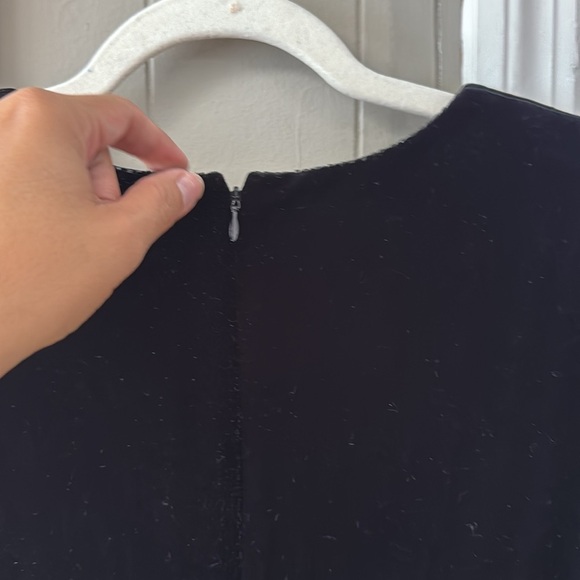 VINTAGE J.R. Nites Beaded Maxi Dress Gown Size 6 Black Formal Whimsigoth 90s Y2K - Picture 5 of 8